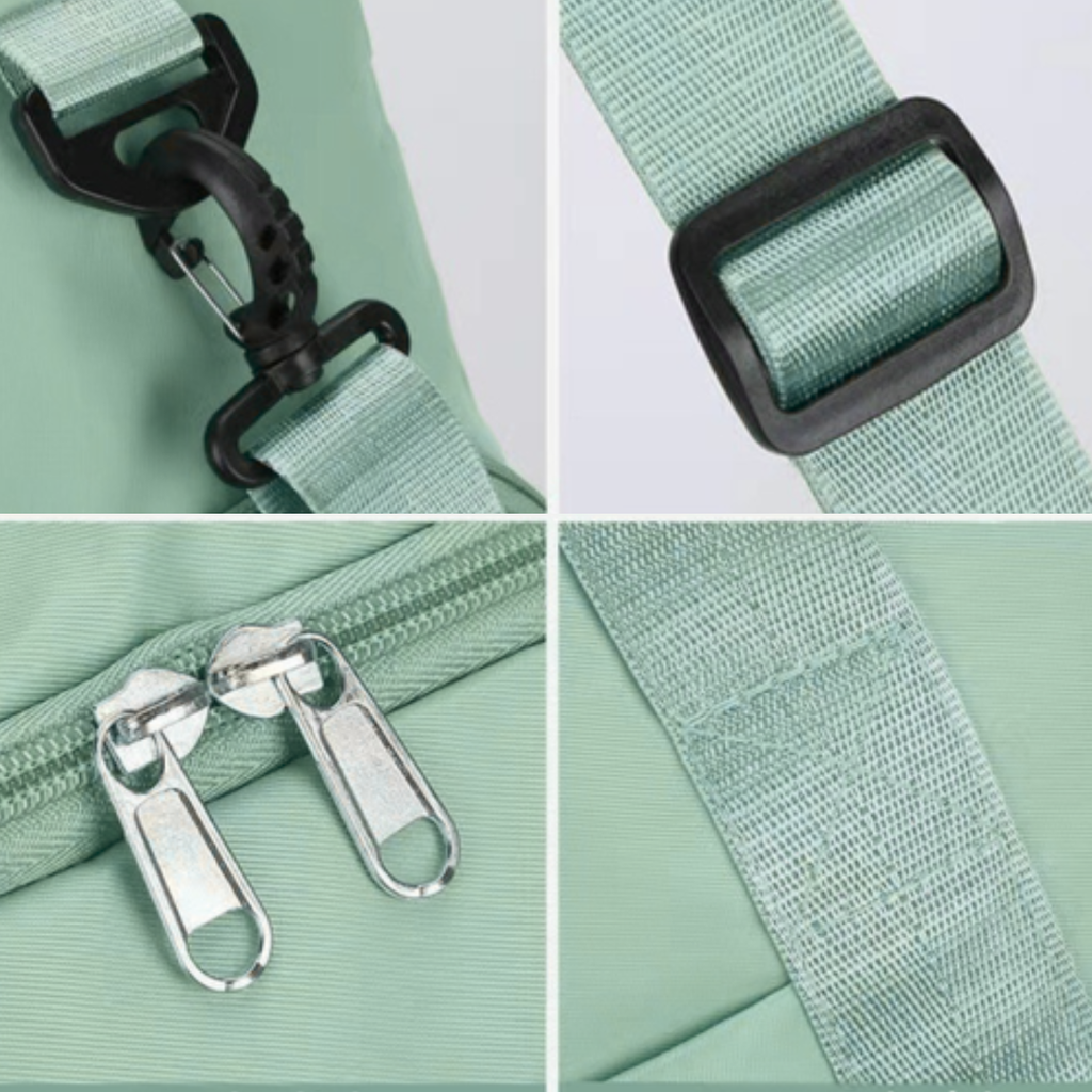 Twirl & Train Dance and Sport Duffel Bag - Mint Green