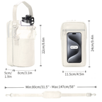 Little Sipper Kids Bottle Bag - Beige