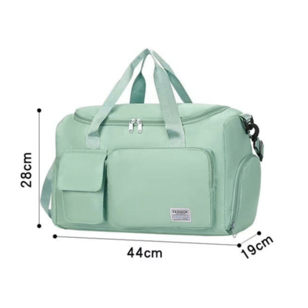 Twirl & Train Dance and Sport Duffel Bag - Mint Green