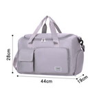 Twirl & Train Dance and Sport Duffel Bag - Grey